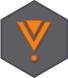 V! logo